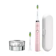 Philips Sonicare DiamondClean Electric Toothbrush Pink 2 Heads Deep Clean w/o Bo