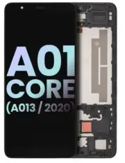 OEM Original LCD Display Samsung Galaxy A01 Core (A013/2020) Service Pack +Frame