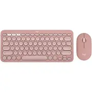 Logitech Pebble 2 Keyboard and Mouse Combo Rose