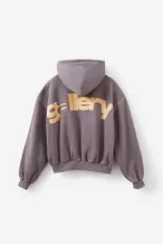 [Factorie] Factorie - Open Gallery Boxy Hoodie - Mystic purple/ og tumeric XL MYSTIC PURPLE/ OG TUMERIC