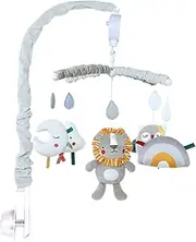 Toddler Cot Mobile - Crib Musical Mobile, Soft Nursery Ornament | Baby Bed Hanging Decor, Infant Sleep Toy, Girls Room Decor for Newborns