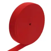 Elastic Band, 1" x 15 Yard Knit Elastic Bands for Sewing (Red)