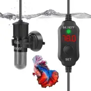Mini Aquarium Heater 30W Super Small Fish Tank Heater with Digital Display Th...