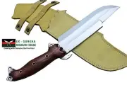 8" Blade Predator Survival Machete Military Kukri Knife - Full Tang Hand Forged