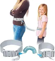Upgraded Waist to Waist Leash Harness with Lock for Child, Hands Free Safety Walking Harness for Children, Adjustable Waist Tether for Outdoor Travel, Child Elopement Leash