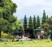 Busch 5903 HO/OO Gauge Level Crossing Blinking Lights