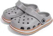 [Casazoe] Toddler Kids Boys Girls Cute Garden Water Clogs Sandals Slip On Shoes Slipper Slides Lightweight Outdoor Summer Swimming Children Beach Pool Shoes (Baby/Toddler Kids)