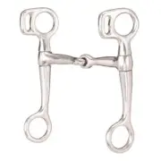 Tough 1 Stainless Steel Snaffle Bit Mouth, 3 1/2-Inch