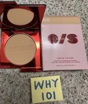 One/Size Turn Up The Base Foundation Powder in MEDIUM 3 (R) .28oz/8g FULL SZ $38
