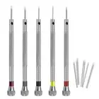 Premium 5 piece Screwdriver Set for Watch Glasses and Small Appliance Repairs