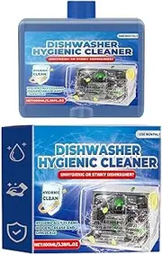 Dishwasher Cleaner And Deodorizer | Dishwasher Cleaner Deodorizer | 100ML Detergent Fresh Scent, Fight Grease & Limescale Detergent Natural For Sparkling Dishes