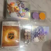 Pokemon TCG: Prismatic Evolutions Eevee ETB Sleeve Pack, coins, dividers, dice