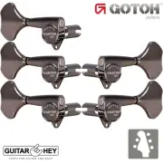 NEW Gotoh GB350 RES-O-LITE Aluminum Bass 5-String Tuners L2+R3 Set - COSMO BLACK