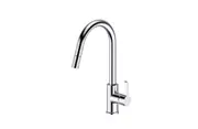 BK Morgan Rund Chrome/Matt Black/Brushed Nickel/Brushed Gold/Gunmetal Grey/Brushed Bronze Pull Out Tall Basin Mixer
