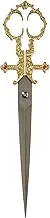 Furniture Creations - Medieval Scissors with Sheath Cover - Vintage Decorative for Crafting and Display - Intricately Designed Sheath for Elegance