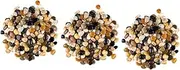 Happyyami 3 Pack Pebbles Landscaping Stones Aquarium Substrate Small Pebbles for Plant Pots