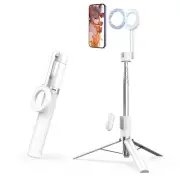 vimitty Magnetic Selfie Stick Tripod with Remote,54" Phone Tripod Compatible ...