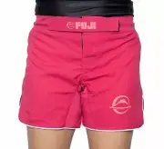 Fuji MMA BJJ Womens No Gi Baseline Grappling Competition Fight Shorts - Pink
