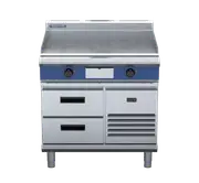 Blue Seal Evolution Series EP516-RB - 900mm Electric Griddle – Refrigerated Base