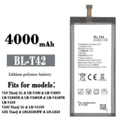 Rechargeable Battery For LG V50 ThinQ 5G 4000mAh BL-T42 V50S ThinQ 5G C8X ThinQ