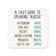 A Fast Guide To Speaking Aussie Fridge Magnet - Australian Slang Funny