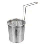 Noodle Sieve Colander with Handle Stainless Pasta Strainer Basket Spider