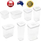 Slide Lock Containers, Prevent Leaks and Spills BPA Free, Different Sizes - AU