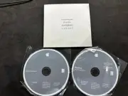 MacBook Mac OS X 10.5.2 Intall Disc 1 and Disk 2 version 1.0