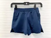 Athletic Works Kids Girls Moisture Wicking Blue Core Shorts - New With Tag