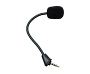 3.5mm Microphone Replacement for Hyper X Cloud II Wireless Gaming Headset Detachable Mic Boom Gaming Headset Accessories