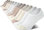 [Calvin Klein] Womens' Socks - Lightweight Performance No-Show Liners (12 Pack)