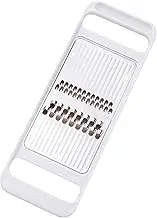 Potato Grid Slicer Labor-Saving Double Sides Useful Stainless Steel Potato Vegetable Shredder Cutter White