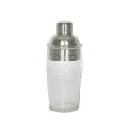 [Florabelle] Minerva Palm Glass Cocktail Shaker