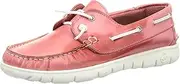 [Slowwalk] Slow Walk 10721W CHARA-W Zacapa Pink MORVI Blanco Puro Deck Shoes, Pink