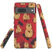 For Google Pixel 7 Case Tough Protective Cover Quokkas