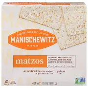 Manischewitz Matzo Unsalted 10 Oz (Pack Of 12)