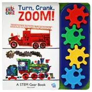 Eric Carle Turn Crank Zoom Go Go Gear Book