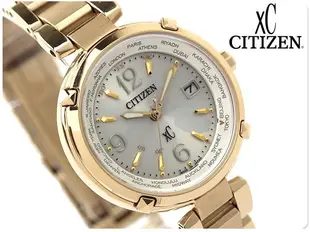 CITIZEN 星辰錶 手錶 XC 光動能 電波 女錶 北川景子 田馥甄 Hebe 廣告款 EC1042-51A