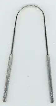 Tongue Scraper Stainless Steel for Dental Oral Care Bad Breath Cleaner Tool