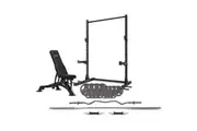 CORTEX SR3 Squat Rack with 90kg Tri-Grip Weights + BN-9 Bench + Multi-Bar Package