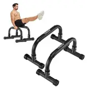 Push Up Bar 9.5" High Parallettes Bars No Wobbling Dip Bar for Handstand,