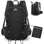 40L Lightweight Hiking Backpack Packable Camping Backpack Waterproof Hiking D...