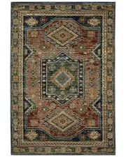 StyleHaven Farrah Tribal Bohemian Area Rug