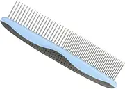 Knotting Comb Cat Grooming Comb Dog Brush for Bathing Puppy Massage Comb Handheld Grooming Comb Pet Hair Pick Comb for Cats Comb Pick Cat Hair Dog Cleaning Comb Animal Plastic Blue