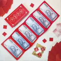 在飛比找蝦皮購物優惠-【潔の手作】財運連連創意手作多層紅包卡片 手作卡片 新年 生