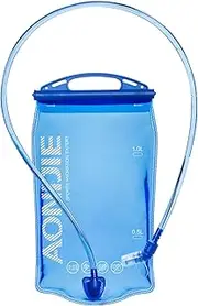 Azarxis Hydration Bladder Soft Water Bottles, BPA-Free, Leak-Proof, Sports Soft Flask Water Bladder for Backpack, Hiking, Jogging, Camping, Climbing