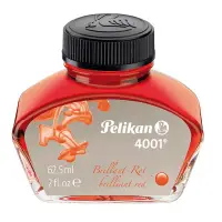 在飛比找博客來優惠-Pelikan 百利金 墨水 4001 62.5ml 亮紅