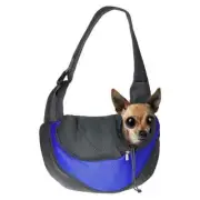 Pet Dog Cat Puppy Carrier Comfort Travel Tote Shoulder Bag, M/Medium Size, Blue