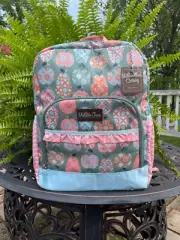 NEW girls MATILDA JANE CeCe Apple Print Backpack