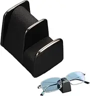 1Pcs Glasses Holder for Car, Self Adhesive Auto Eyeglasses Stand Mini Sunglasses Holder, Car Eye Glasses Holder for Car Dashboard, Universal Auto Eyeglasses Organizer Stand (Black)